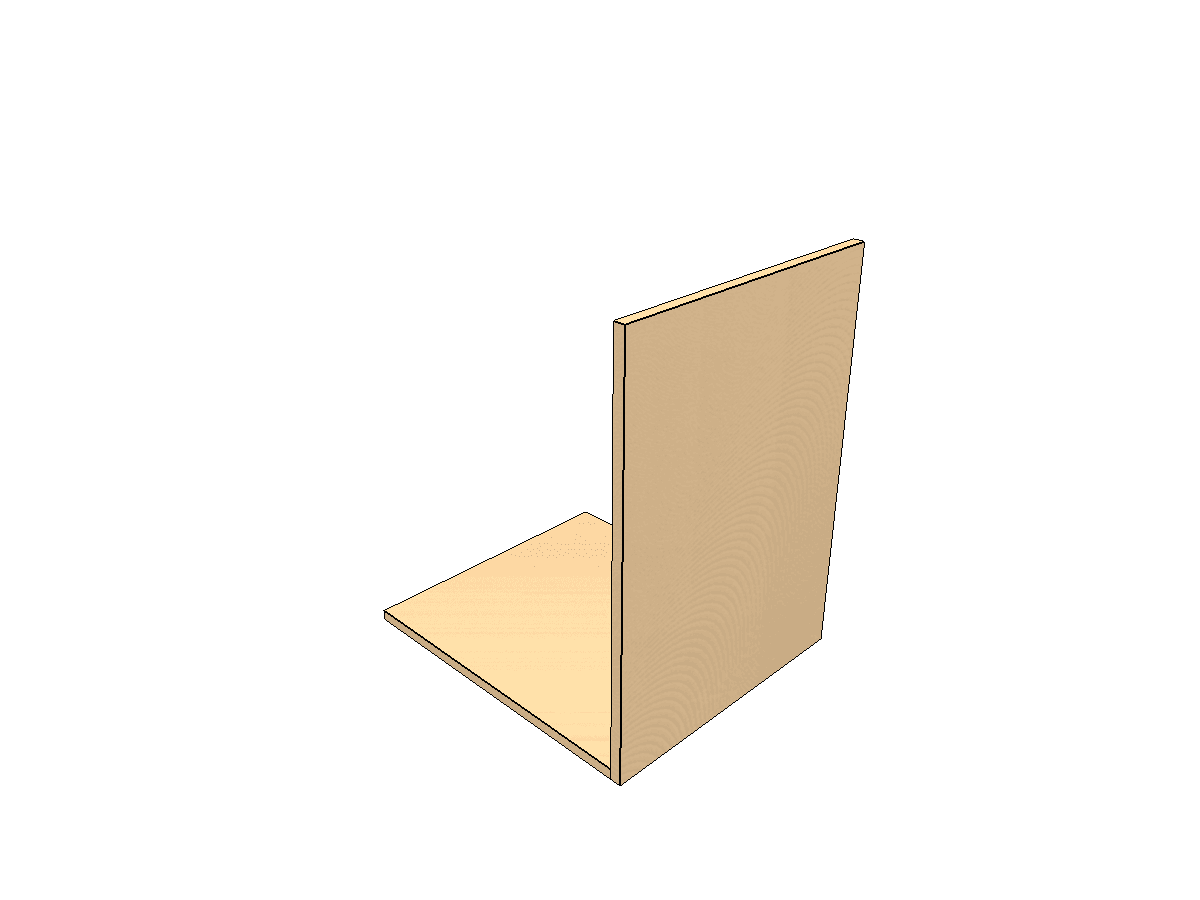 Step 2: Right side panel attached